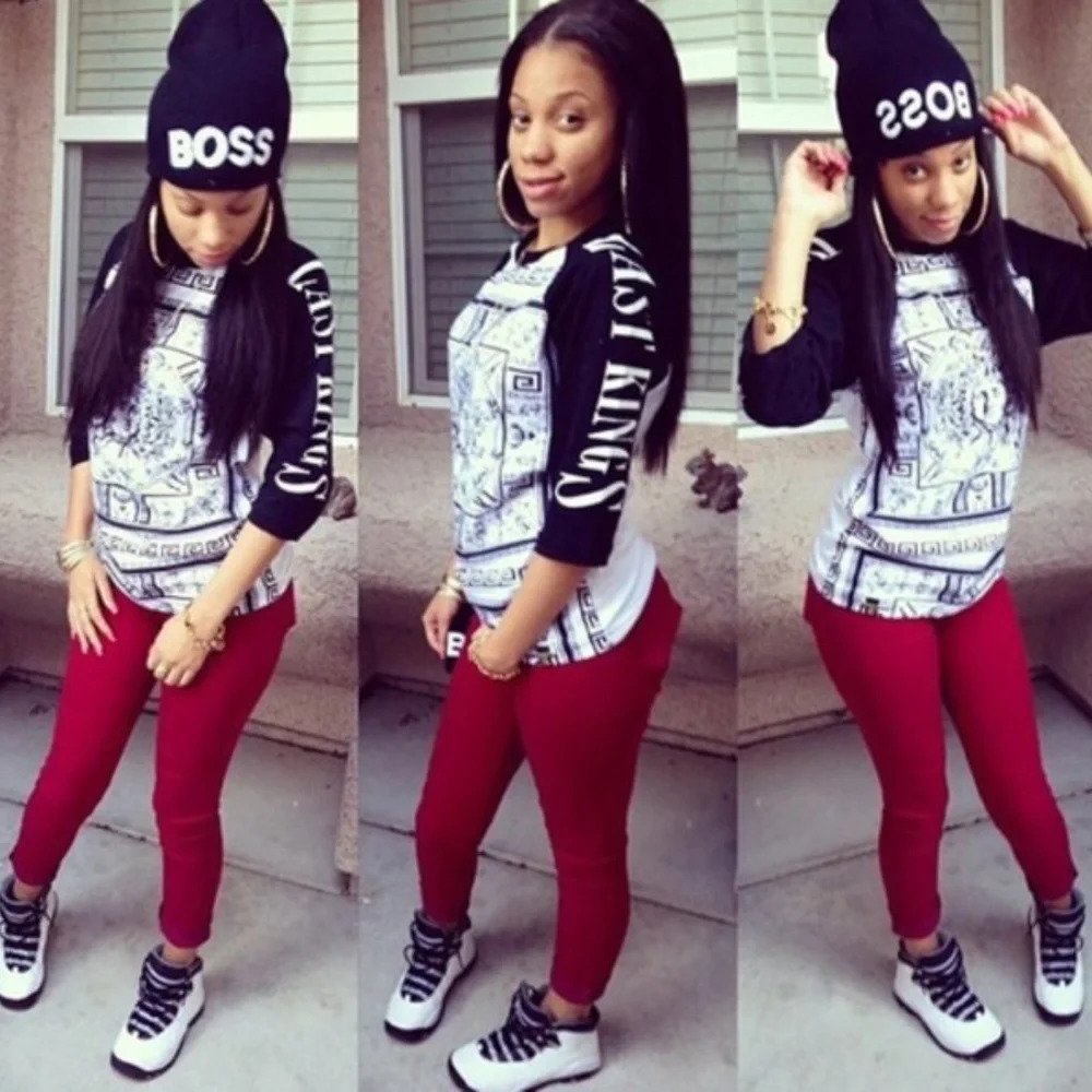 Last Kings Tee Rhyme Raglan by TYGA - Picture 12 of 14